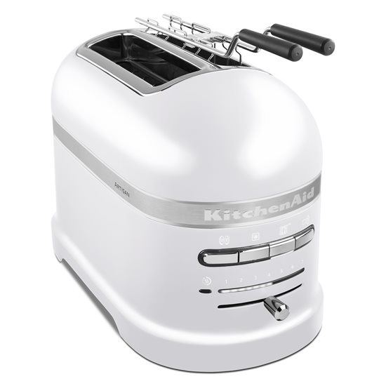 Prajitor de paine 2 sloturi Artisan 1250W, Frosted Pearl - KitchenAid