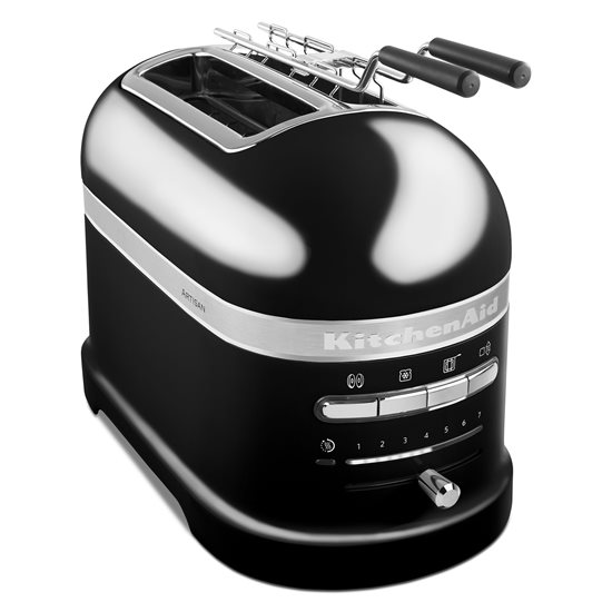 Prajitor de paine 2 sloturi Artisan 1250W, Onyx Black - KitchenAid