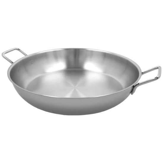 Tigaie Paella 3-ply, inox, 46 cm, "Specialties" - Demeyere