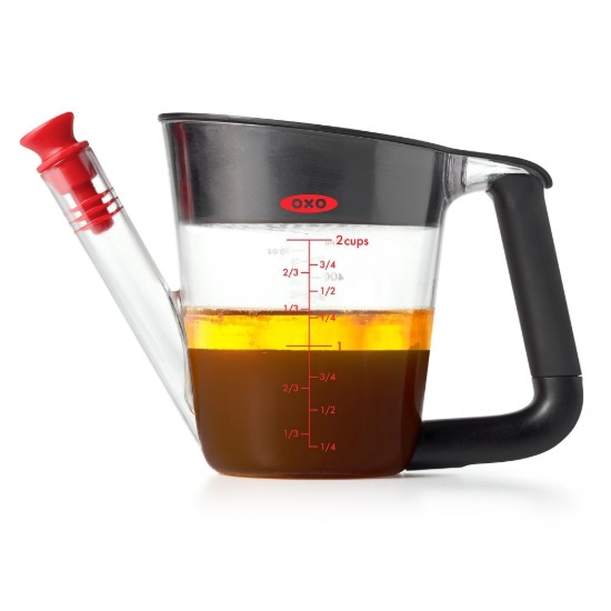 Cana separator grasime, plastic, 500ml, "Good Grips" - OXO