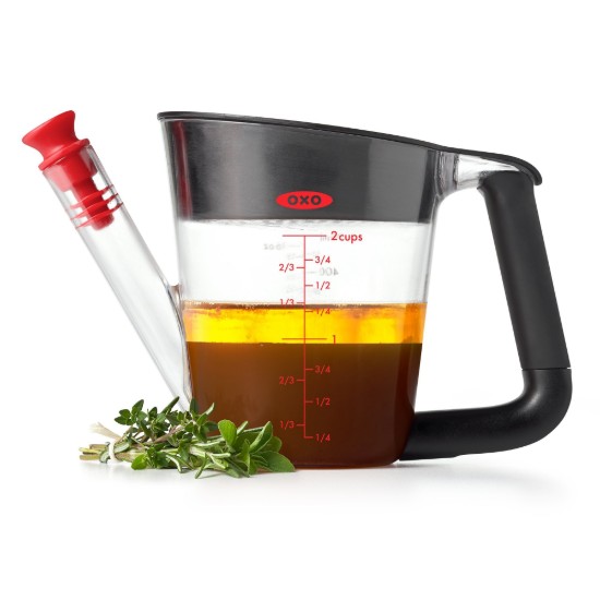 Cana separator grasime, plastic, 500ml, "Good Grips" - OXO
