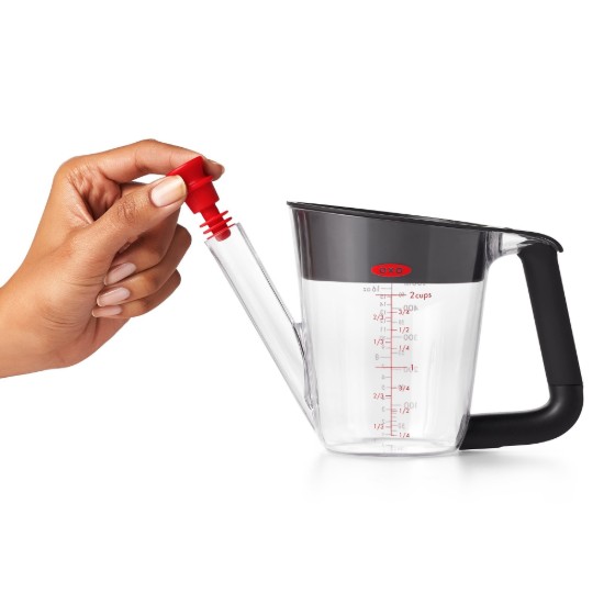 Cana separator grasime, plastic, 500ml, "Good Grips" - OXO