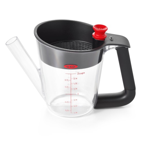 Cana separator grasime, plastic, 500ml, "Good Grips" - OXO