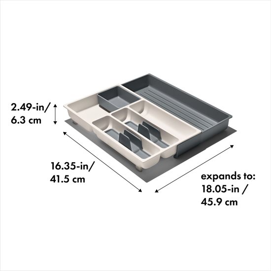 Organizator extensibil pentru sertar, plastic, 25-45,9 cm - OXO