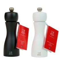 Set 2 rasnite sare si piper, 20 cm, "Tahiti Duo", Black&White - Peugeot