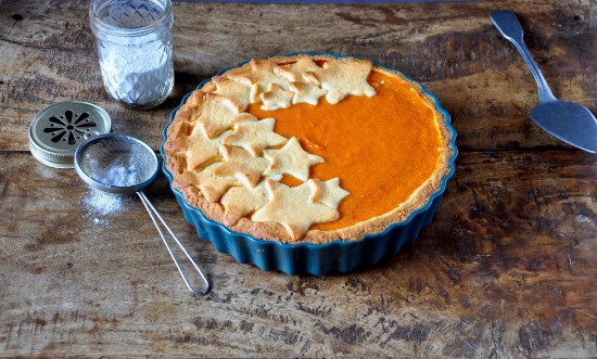 Tava tarte, ceramica, 28cm/1,98L, Mediterranean Blue - Emile Henry