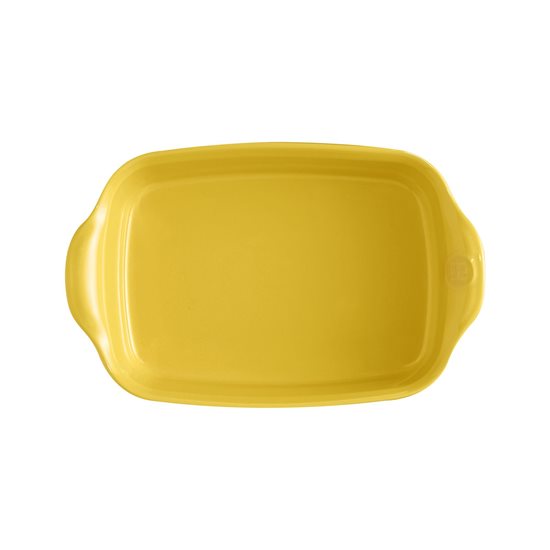 Tava dreptunghiulara, ceramica, 22x14,5cm/0,7L, Provence Yellow - Emile Henry