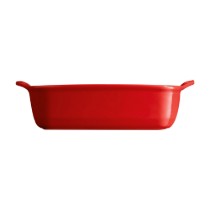Tava patrata, ceramica, 24cm/1,8L, Burgundy - Emile Henry
