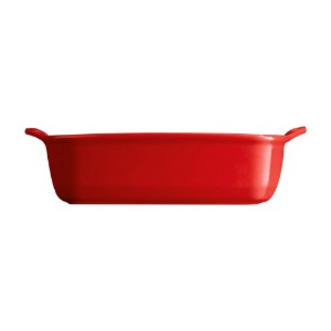 Tava patrata, ceramica, 24cm/1,8L, Burgundy - Emile Henry