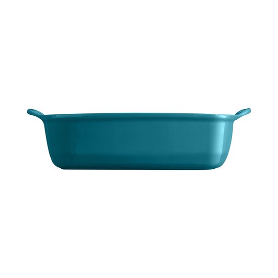 Tava patrata, ceramica, 24cm/1,8L, Mediterranean Blue - Emile Henry