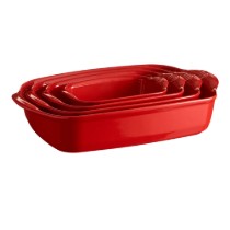 Tava ceramica, 42,5x28 cm/4L, Burgundy - Emile Henry