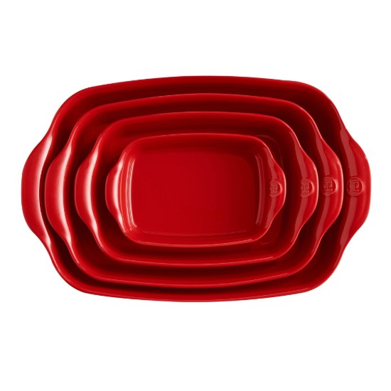 Tava ceramica, 42,5x28cm/4L, Burgundy - Emile Henry