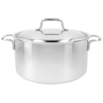Cratita inox, cu capac, 24cm/5,2L, "Apollo" - Demeyere