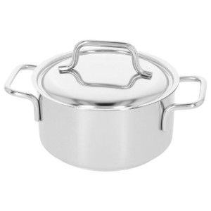 Cratita inox, cu capac, 16cm/1,5L, "Apollo" - Demeyere
