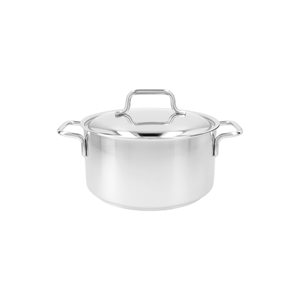 Cratita inox, cu capac, 20cm/3L, "Apollo" - Demeyere