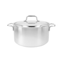 Cratita inox, cu capac, 24cm/5,2L "Apollo" - Demeyere