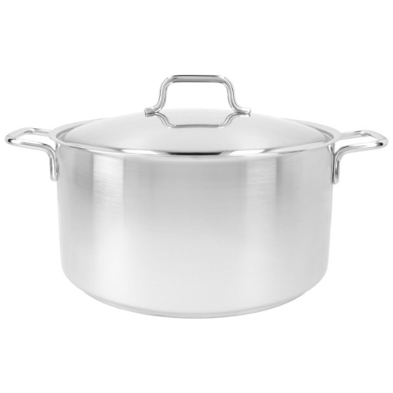 Cratita inox, cu capac, 28cm/8,4L, "Apollo" - Demeyere