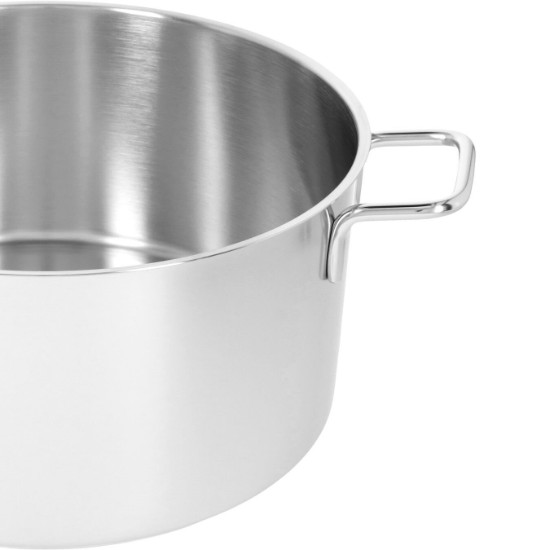 Cratita inox, cu capac, 28cm/8,4L, "Apollo" - Demeyere