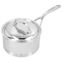 Cratita inox, cu capac, 16cm/1,5L, "Atlantis" - Demeyere