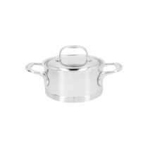 Cratita inox, cu capac, 16cm/1,5L "Atlantis" - Demeyere