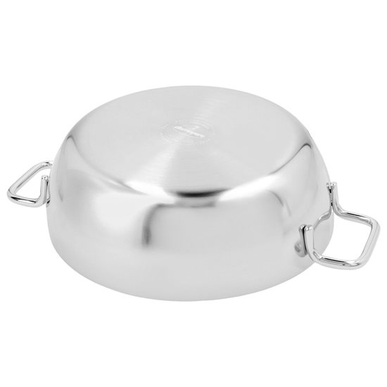 Cratita conica inox, cu capac, 7-ply, 24cm/3,3L, "Apollo" - Demeyere