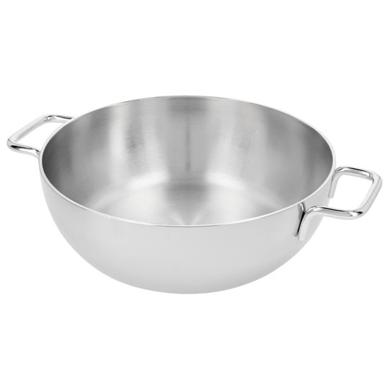 Cratita conica inox, cu capac, 7-ply, 24cm/3,3L, "Apollo" - Demeyere