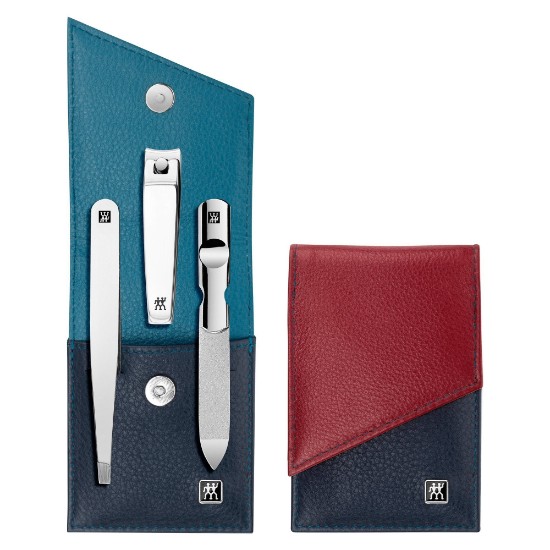 Set 3 piese, inox, husa piele - Zwilling Classic Inox