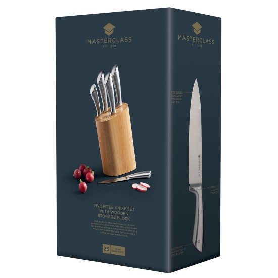 Set cutite 6 piese, inox, “Master Class” - Kitchen Craft