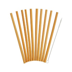 Set 10 paie bambus, 19 cm - Natural elements