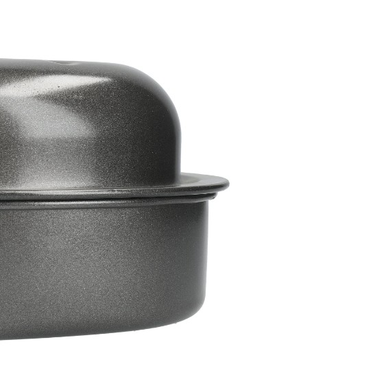 Tava ovala pentru friptura, otel carbon, 27 x 18 cm, "Master Class" - Kitchen Craft