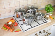 Set oale inox, 8 piese - Zokura