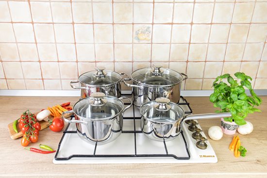 Set oale inox, 8 piese - Zokura