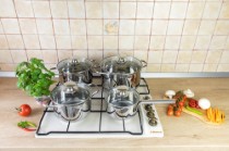 Set oale inox, 8 piese - Zokura