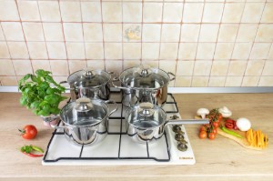 Set oale inox, 8 piese - Zokura