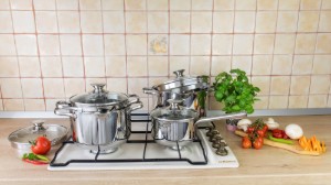 Set oale inox, 8 piese - Zokura