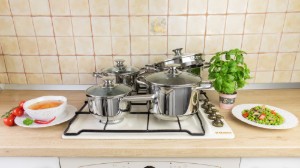 Set oale inox, 8 piese - Zokura