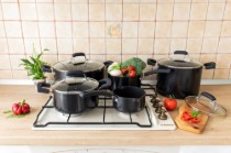 Set oale aluminiu, 9 piese, "Primary" - Zokura