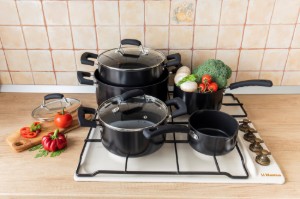 Set oale aluminiu, 9 piese, "Primary" - Zokura