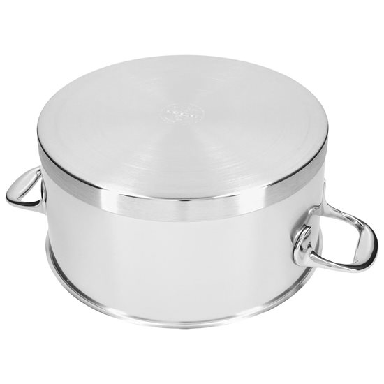 Cratita inox, cu capac, 24cm/5,2L, "Atlantis" - Demeyere