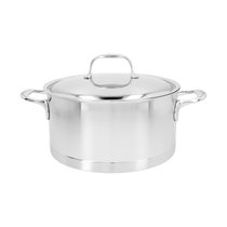 Cratita inox, cu capac, 24cm/5,2L "Atlantis" - Demeyere