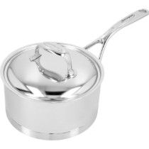Cratita inox, cu capac, 18cm/2,2L, "Atlantis" - Demeyere