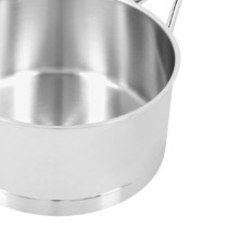 Cratita inox, cu capac, 18cm/2,2L, "Atlantis" - Demeyere