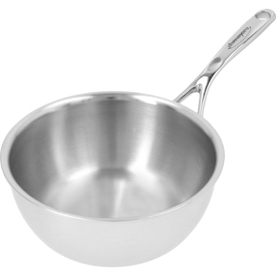 Tigaie conica saute, 7-Ply, inox, 20cm/2L, "Atlantis" - Demeyere
