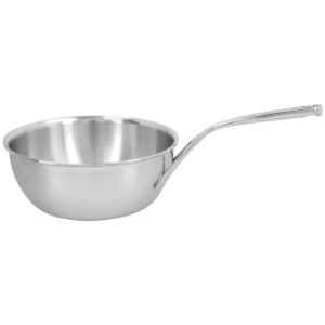 Tigaie conica saute, 7-Ply, inox, 24 cm/3,3L, "Atlantis" - Demeyere