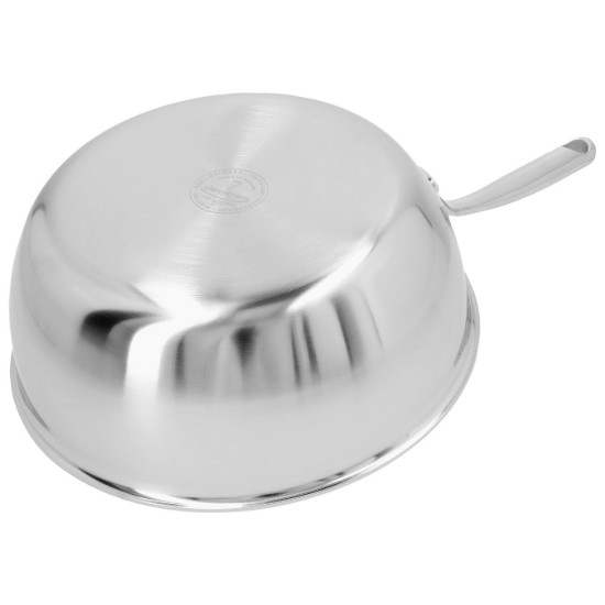 Tigaie conica saute, 7-Ply, inox, 24 cm/3,3L, "Atlantis" - Demeyere