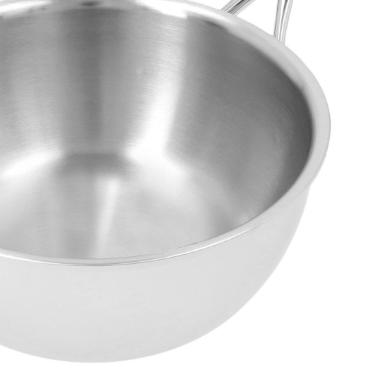 Tigaie conica saute, 7-Ply, inox, 24 cm/3,3L, "Atlantis" - Demeyere