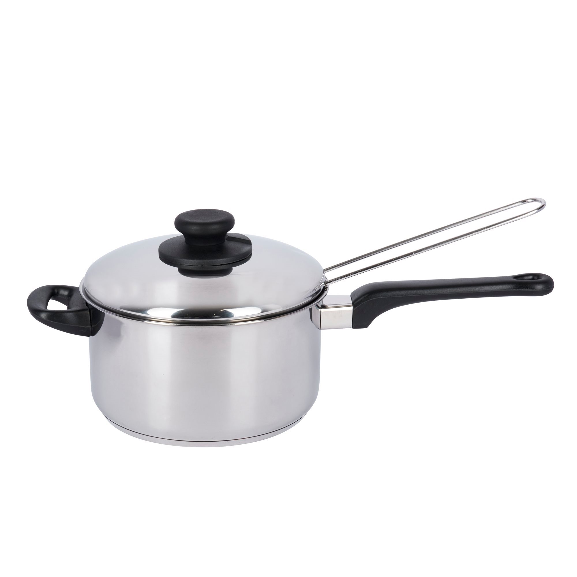 Cratita inox, cu cos friteuza si capac, 20cm/3L - Kitchen Craft