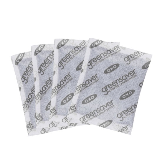 Set 4 rezerve filtru de carbune activ, "GreenSaver" - OXO
