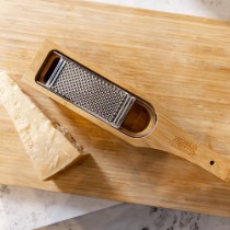 Razatoare branza, inox, cu suport din bambus - Kitchen Craft