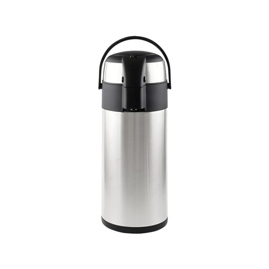 Termos inox, 2,2 L, "Pioneer", Argintiu - Grunwerg